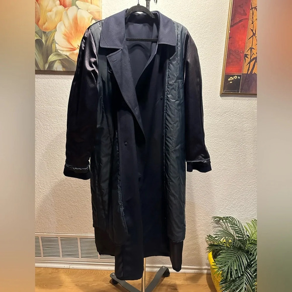 Newport Harbor double breasted removable thinsulate liner trench coat size 38reg - Picture 8 of 16
